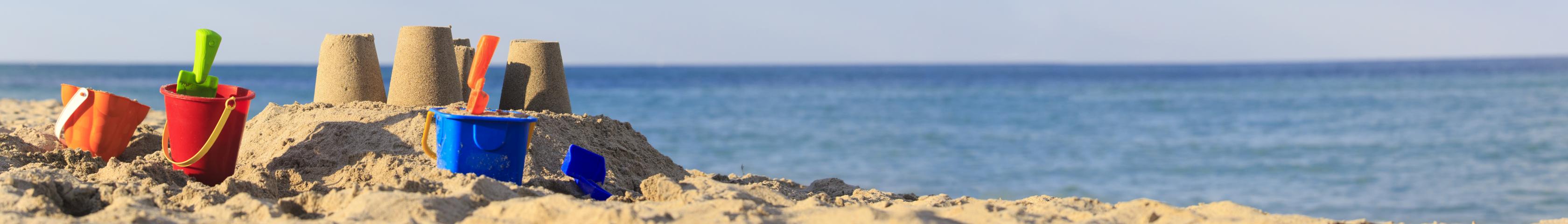Sand Castle at the Beach