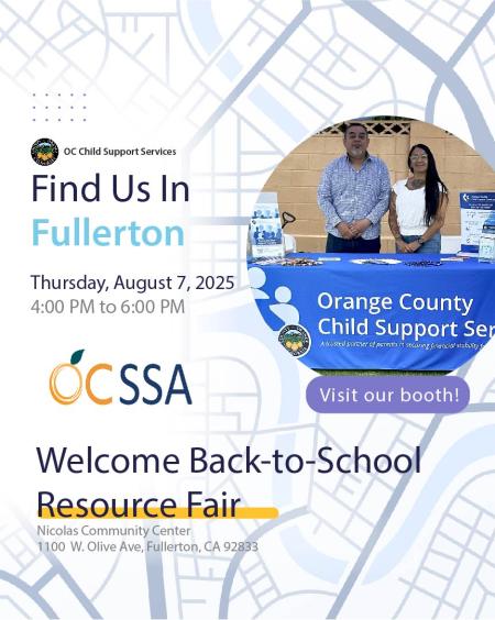 OC SSA Welcome Back-to-School Health Fair